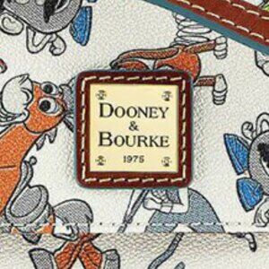 Dooney & Bourke Disney Leather Toy Story 4 Woody Buzz Crossbody Fold Over Bag